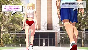 Training Day With Shiro And Hotene? Watch Them Engage In Hardcore 3D Hentai Fucking!