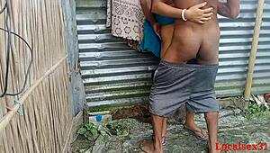 bengali bhabi fuck with a red clower saree with husband official video by localsex31