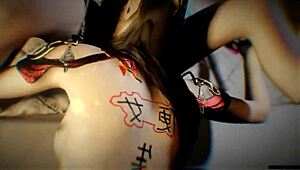 Two Beauties Threesome: Hentai 3D Deepthroat