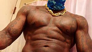 Big Black Hairy Dick Worships Hallelujah Johnson's Daddy