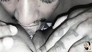 Sucking Stepmother Paty Angels Pussy, Cumming in Ass