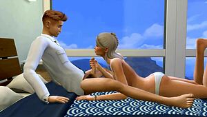 Stepson Leaves Stepmother Pregnant With Monster Cock On New Year's Eve