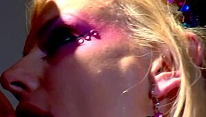 Busty Glamcore Lesbian Facesits On Kinky Dyke Sexdoll In Lingerie And Shoes