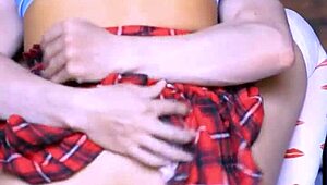 Licking Her Pussy In Shower, Fucking, Finishing With Sweet Feet