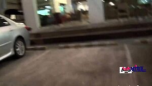 Sex Tourist Slams Hard Into Asian Whore's Pussy