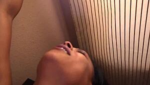 mrfeedme and porche carrera feel stretched by big black cock