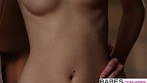 Jenna Ross and Kiera Winters get fierce with rough outdoor teen action.