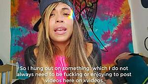 Srta X's Desires! This Latina MILF Shows Her Pussy And Tits!