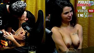 O Ruan Kisses Natasha Naturista Hard by the Sea While Husband Watches.