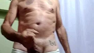 I'm So Excited With Pleasure From Gay Masturbation!