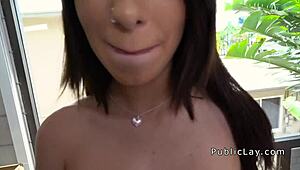 Sexy Teen Does Anal For Money