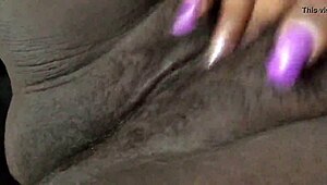 a woman with a wet pussy experiences intense squirting during play