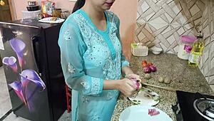 Wow, desi indian bhabhi got drilled hard by devar, so shy!