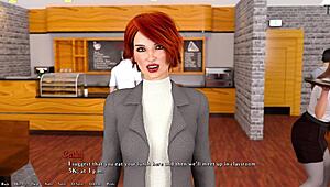 Damn, Helping the Hot Redhead President in Being a Dik 06!