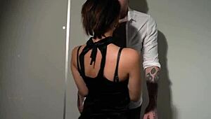 Kinky latina neighbor milks fat dick on camera!