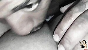 Sucking Stepmother Paty Angels Pussy, Cumming in Ass