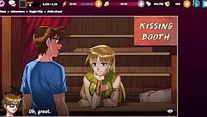 Harem heroes at Bunny’s house 2 in an anime hentai game