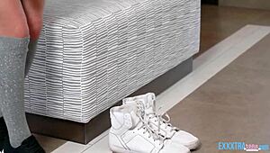 Brunette Anal Teen 18+ Lana Roy Takes Huge Dick in Pussy from Maximo Garcia Bent Over Petite Riding Doggystyle