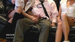 Teacher Nails Two Students