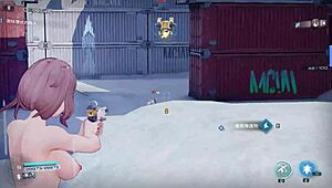 塵白禁域 - 晴 Haru Naked Solo Main Quest Side Story Level - Snowy Danger Path