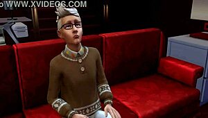 sims 4 mary-kate & ashley enjoy big tits and handjob orgy