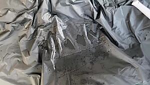 Masturbating Very Hairy Pussy With Japanese Vibrator For Extreme Orgasm And Strong Squirt Up To 1 Meter