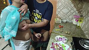 Wow, desi indian bhabhi got drilled hard by devar, so shy!