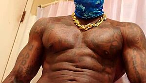 Big Black Hairy Dick Worships Hallelujah Johnson's Daddy