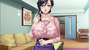 Sobotoboku ep 1 shows step grandma getting pounded hard