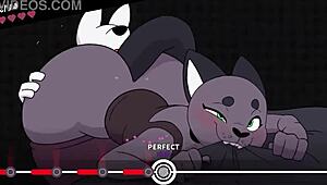 hey, check out this virgin newbie banging in beat banger game!