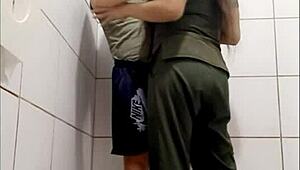 Stepsister Drops Towel For Bathroom Sex