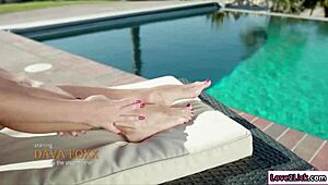 stepmom licks stepdaughter's pussy