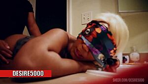 curvy babe shakes ass with monster cock