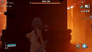 塵白禁域 - 晴 Haru Naked Solo Main Quest Side Story Level - Snowy Danger Path