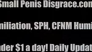 your tiny cock makes you barely a man in this femdom humiliation