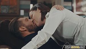 Horny Cougar Milf Gives Blowjob and Rides in HD