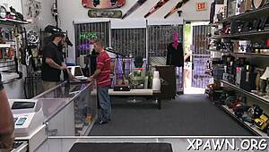 Watch European Babe Blow Big Cock in Shop? He Fucks Her Rough Doggystyle!