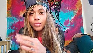 Srta X's Desires! This Latina MILF Shows Her Pussy And Tits!