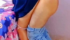 young latina student sucks me off until i cum in her mouth