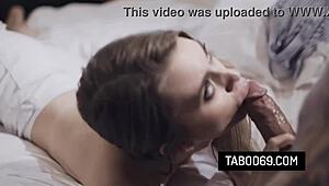 teen jill kassidy gets wild with stepdad and stepbrother