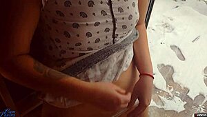 Please don't cum inside me, it's so wet and kinky!