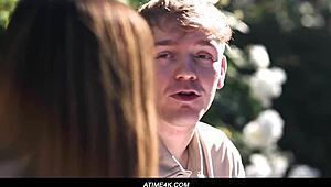 Secret Study Date Turns into Asian Teen Cunilingus Session