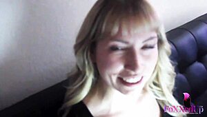 jenna foxx tells verronica kirei 'fuck me deeply, you stunning blonde bitch' while licking her big tits