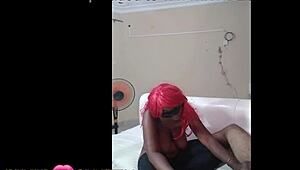 African girl masturbates in this porn video - Part 5