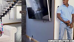 Milf Fucks Daughter's Boyfriend with Raw Power!