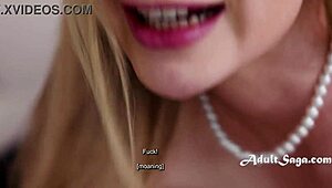 gue hilang di mata birunya, regangin celah pink itu