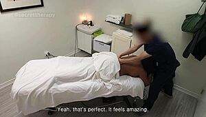 Jessica, the thick black student, loved my special massage! 😍