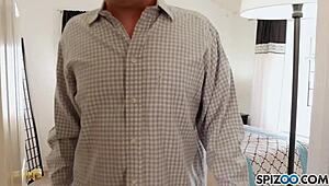 Zoe Clark rides older cock, want to cum on her face?