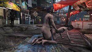 Fallout 4 diamond city public fuck feels so thrilling.