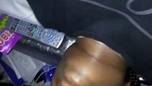 big booty midget sneaks in my house for face fucking